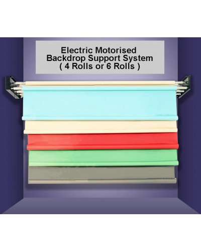 NiceFoto Electric 6 Roller Background Support System 3m - حامل 6 خلفيات كهربائي عرض 3 متر