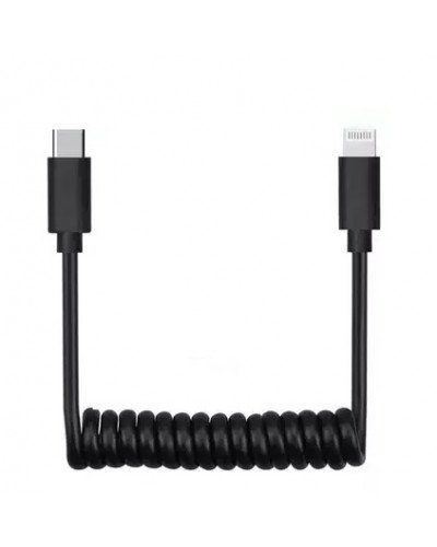 Type-C-to-Lightning Adapter Microphone Patch Cable 40cm Type-C-to-Lightning Adapter Microphone Patch Cable 40cm