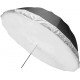 NiceFoto DEEP Transparent Umbrella Black/White BW-Ø51″(130cm)