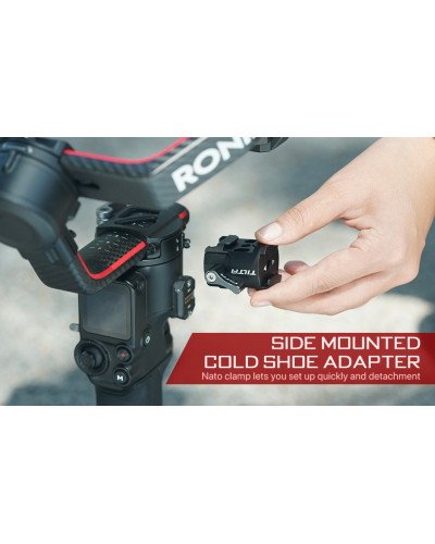 tilta Side Mounted Cold Shoe Adapter
