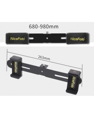 Nicefoto LS-17 Light Stand with clamp for Mobile 2m