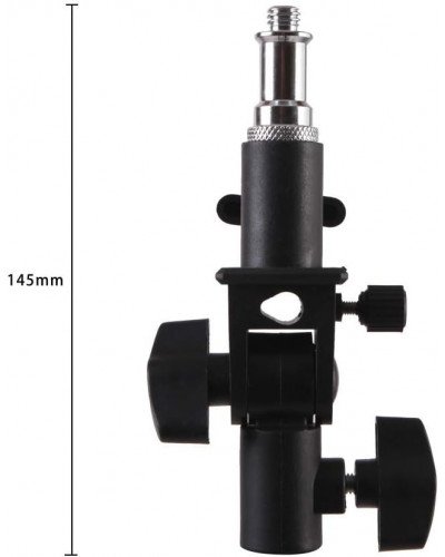 Mount Umbrella Holder with U Shape Tilt Adapter for Studio Light Stand
