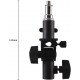 Mount Umbrella Holder with U Shape Tilt Adapter for Studio Light Stand