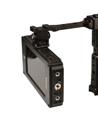 Topcine RS4 Gimbal Monitor Mount RS3 Handle Extension Plate with 1/4" Thread Cold Shoe Mount for Mic Light Compatible Topcine RS4 Gimbal Monitor Mount RS3 Handle Extension Plate with 1/4" Thread Cold Shoe Mount for Mic Light Compatible