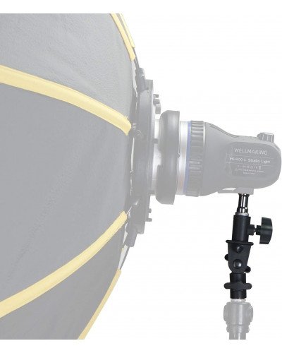 Mount Umbrella Holder with U Shape Tilt Adapter for Studio Light Stand