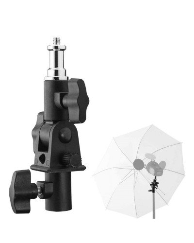 Mount Umbrella Holder with U Shape Tilt Adapter for Studio Light Stand
