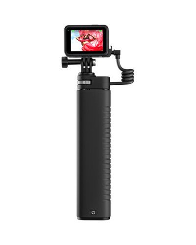TELESIN Rechargeable Selfie Stick for Action Cameras & Smartphones