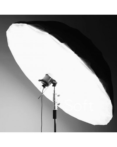 NiceFoto DEEP Transparent Umbrella Black/White BW-Ø65″(170cm)