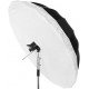 NiceFoto DEEP Transparent Umbrella Black/White BW-Ø65″(170cm)