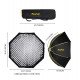 Nicefoto ES-100 100cm Octagon Quick Set Up Softbox with Grid 