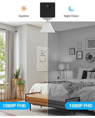 EZVIZ CB2 1080p Wi-Fi Smart Home Battery Camera(White)