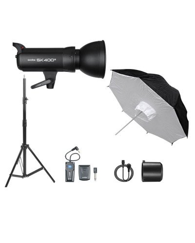 Godox SK400II-V With SBUB-Ø40″ Umbrella 1-Light Studio Flash Kit