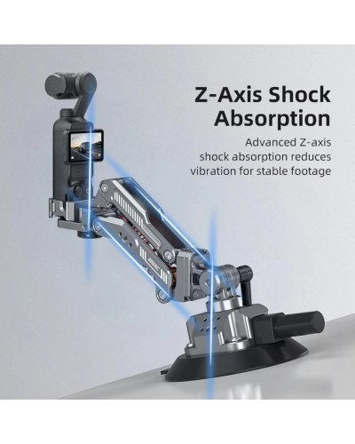 Car Shock Mount For DJI Osmo Pocket 3 Vehicle Shock Absorption Bracket