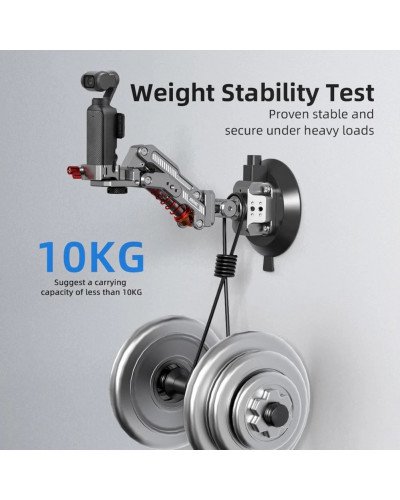 Car Shock Mount For DJI Osmo Pocket 3 Vehicle Shock Absorption Bracket