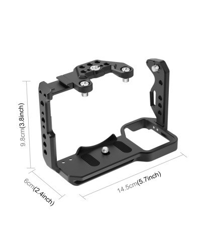 Metal Camera Cage For Sony ILME-FX30 / FX3 Stabilizer Rig with NOTA Slider
