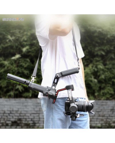 Adjustable Sling Handgrip Gimbal Sling Handle Weight-Reducing Shoulder Strap Stabilizer Belt Neck Lanyard for RS 3/RS 4/RS 4 PRO