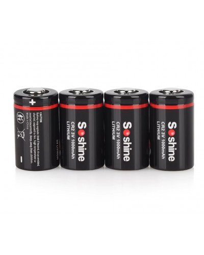 CR2 3V Primary Lithium Battery Non-Rechargeable Battery 3-Volt 1000mah 4Pc