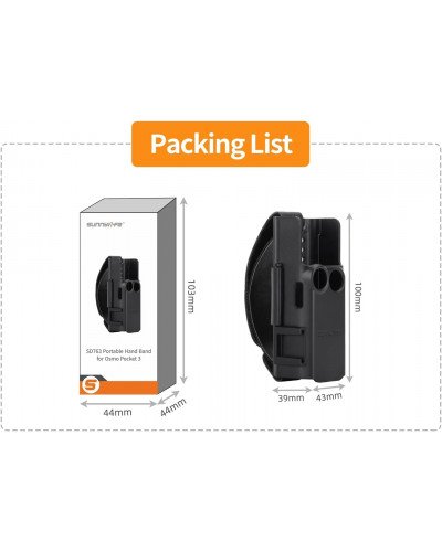 Sunnylife Hand Band & Handle for DJI OSMO Pocket 3