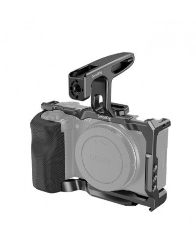 SmallRig Camera Cage with Mini Top Handle Kit for Sony ZV-E10
