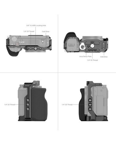 SmallRig Camera Cage with Mini Top Handle Kit for Sony ZV-E10 SmallRig Camera Cage with Mini Top Handle Kit for Sony ZV-E10