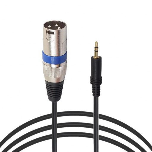 XLR Male To 3.5mm Jake Stereo Male Plug Connector Cable to Microphone XLR Audio 3Pin Jack Speaker 3M