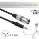 XLR Male To 3.5mm Jake Stereo Male Plug Connector Cable to Microphone XLR Audio 3Pin Jack Speaker 3M