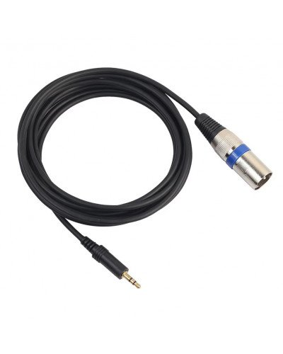 XLR Male To 3.5mm Jake Stereo Male Plug Connector Cable to Microphone XLR Audio 3Pin Jack Speaker 3M XLR Male To 3.5mm Jake Stereo Male Plug Connector Cable to Microphone XLR Audio 3Pin Jack Speaker 3M