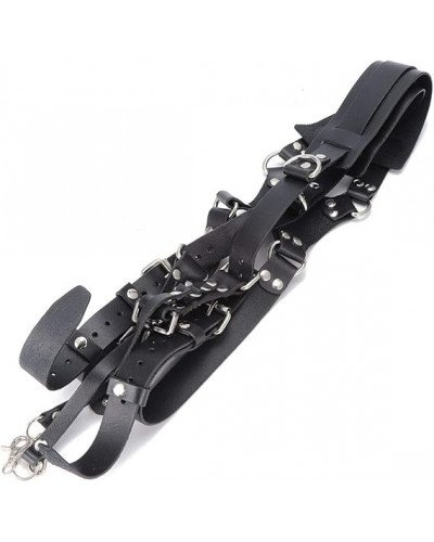 Leather Dual Camera Strap Harness QR Multi Gear Camera Shoulder Adjustable