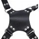Leather Dual Camera Strap Harness QR Multi Gear Camera Shoulder Adjustable