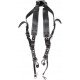 Leather Dual Camera Strap Harness QR Multi Gear Camera Shoulder Adjustable