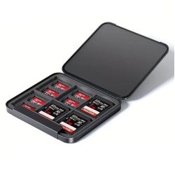 Llano Card Case Holder Water Resistant Anti-Shock Memory Card Case for SD/Micro SD TF Card