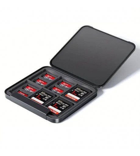 Llano Card Case Holder Water Resistant Anti-Shock Memory Card Case for SD/Micro SD TF Card