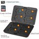 Digital Storage Aluminum Case 8 Slots for SD SDHC MMC Micro SD TF Card Digital Storage Aluminum Case 8 Slots for SD SDHC MMC Micro SD TF Card