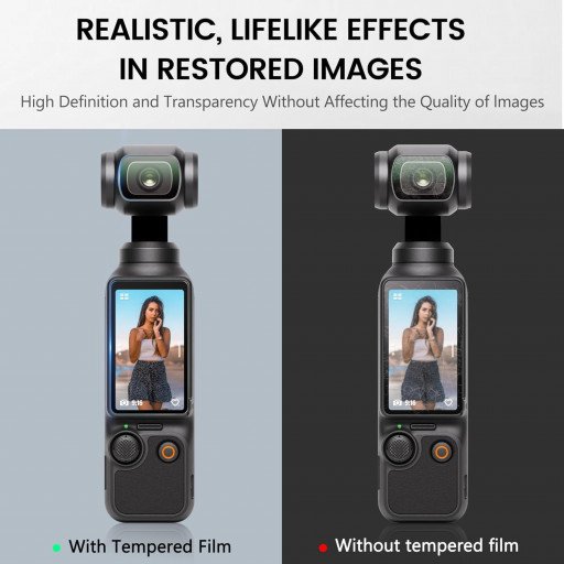 Tempred Glass For DJI Osmo Pocket 3 (2 Pack)