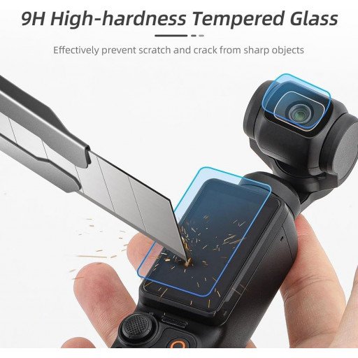 Tempred Glass For DJI Osmo Pocket 3 (2 Pack)