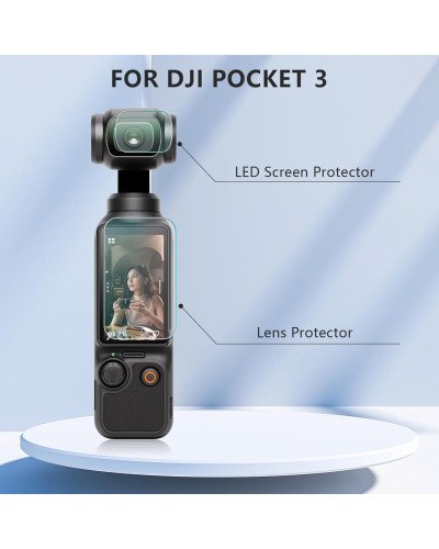 Tempred Glass For DJI Osmo Pocket 3 (2 Pack)
