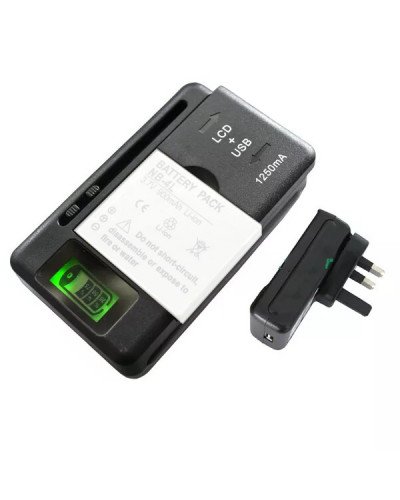 Multi Connector LCD Display Universal Battery Charger