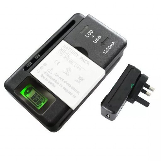 Multi Connector LCD Display Universal Battery Charger