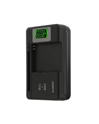 Multi Connector LCD Display Universal Battery Charger