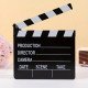 Director Film Movie Cut Action Scene Slateboard Clapper Board 20x18cm