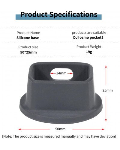 Camera Mount Stand Base for DJI OSMO Pocket 3 Desktop Stable Bracket