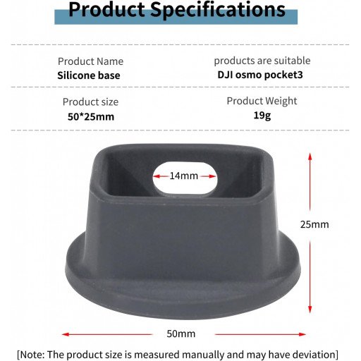 Camera Mount Stand Base for DJI OSMO Pocket 3 Desktop Stable Bracket