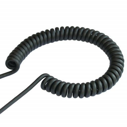 HDMI to HDMI Male Coiled Cable 2M