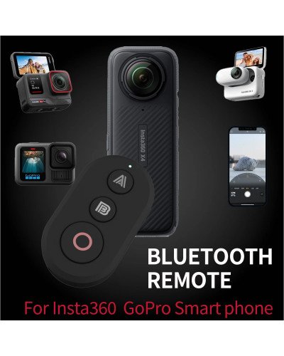 Wireless Remote Control For Insta360 X2/X3/X4/X5/Go3/S/ACE Pro/Pro2 Gopro 13/12/11/10/9/8