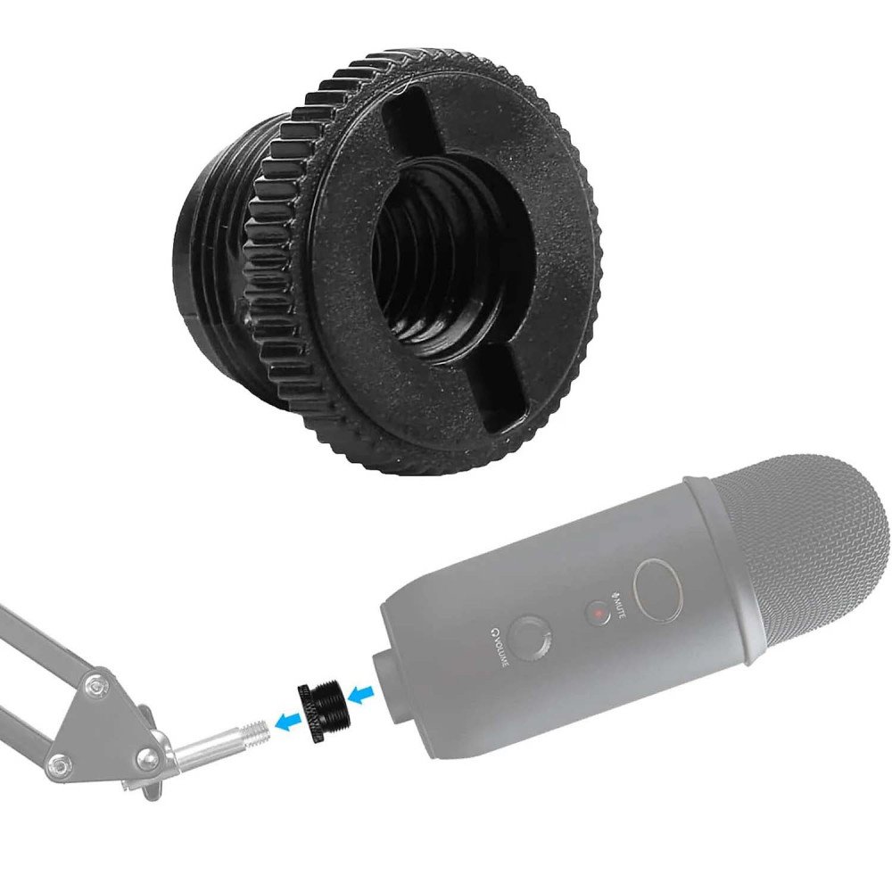 Black Plastic 5/8
