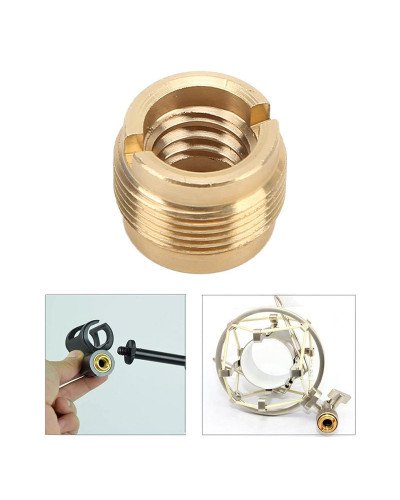 Mic Stand Adapter 3/8" Female to 5/8" Male Thread Screw Adapter