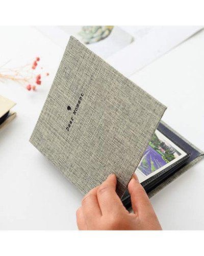 Instax Mini Film Photo Book Album 100 Pockets for Fujifilm Instax Film 7/8/9/10/11/12/Evo (Pink)