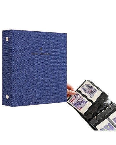 Instax Mini Film Photo Book Album 100 Pockets for Fujifilm Instax Film 7/8/9/10/11/12/Evo (Denim Blue) Instax Mini Film Photo Book Album 100 Pockets for Fujifilm Instax Film 7/8/9/10/11/12/Evo (Denim Blue)