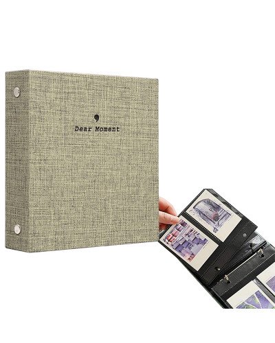 Instax Mini Film Photo Book Album 100 Pockets for Fujifilm Instax Film 7/8/9/10/11/12/Evo (Grey) Instax Mini Film Photo Book Album 100 Pockets for Fujifilm Instax Film 7/8/9/10/11/12/Evo (Grey)