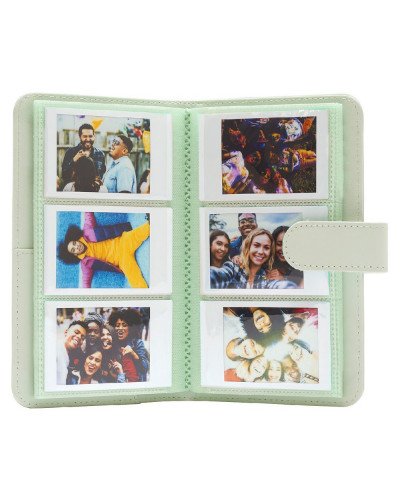 Instax Mini Film Photo Book Album 108 Pockets for Fujifilm Instax Film 7/8/9/10/11/12/Evo (Mint Green)
